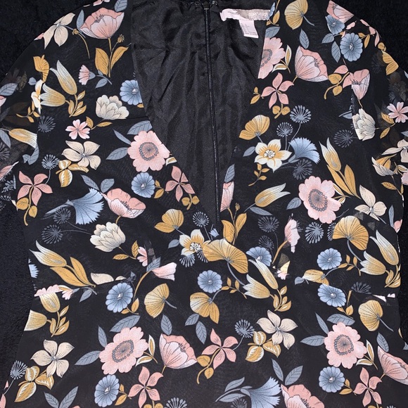 Flowered Mini Dress - Picture 3 of 5